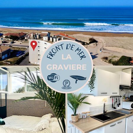 La Graviere, Cozy Studio Wifi & Parking 20M Ocean Surf Plage Soorts-Hossegor Ngoại thất bức ảnh